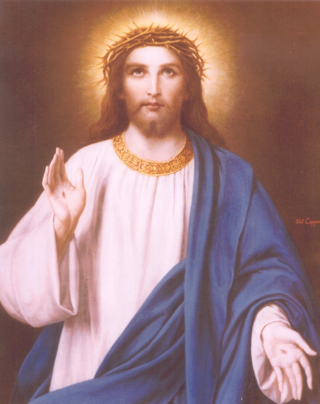 Cabeça Adorável de Jesus